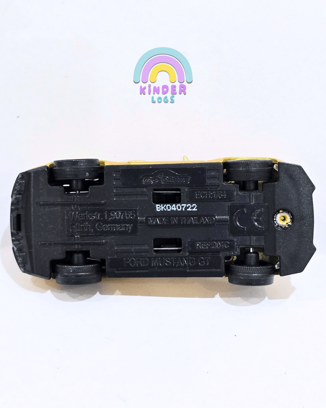 Majorette Ford Mustang GT - Gold (Used Car) - Kinder Logs