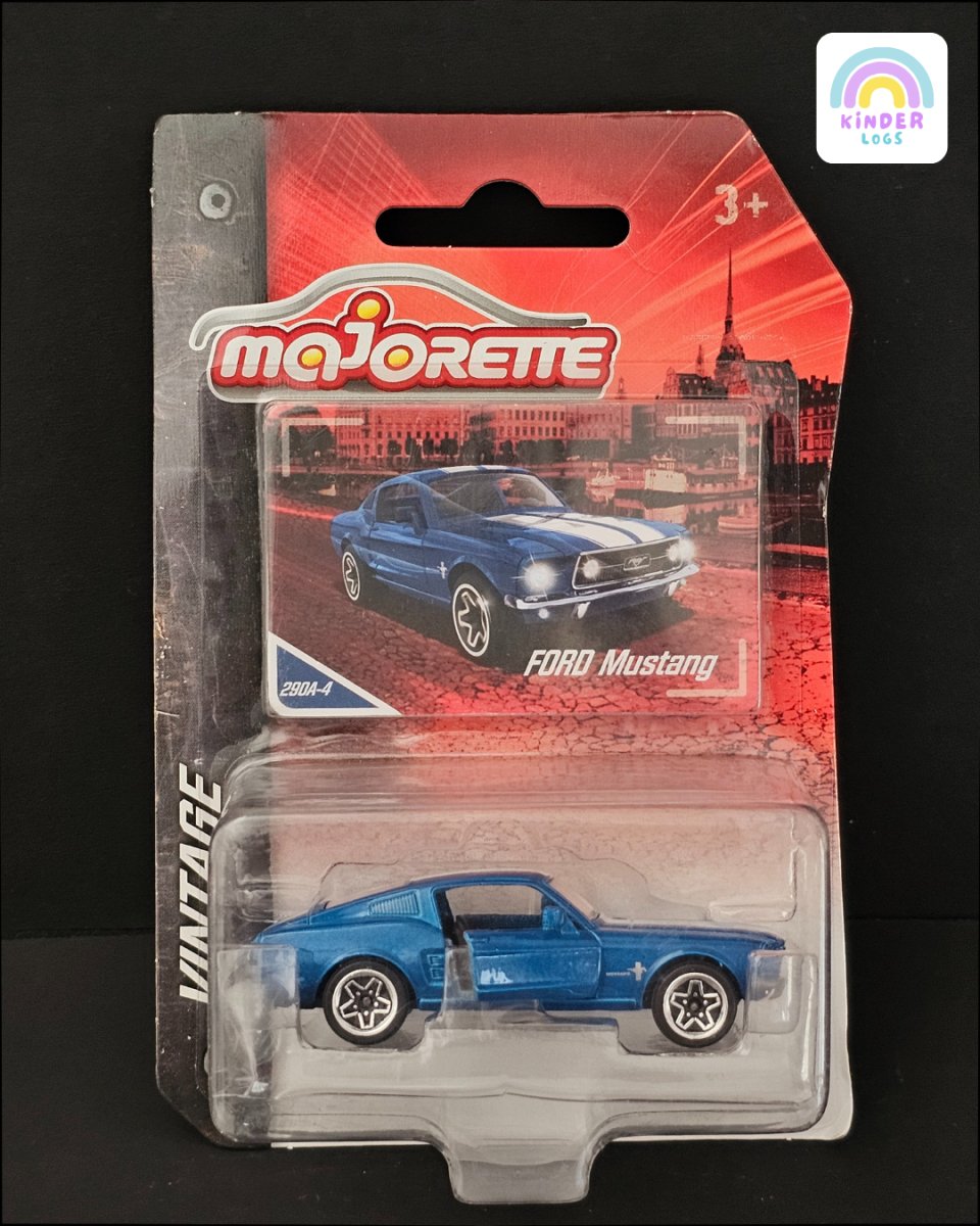Majorette Ford Mustang (Old Model) - Kinder Logs