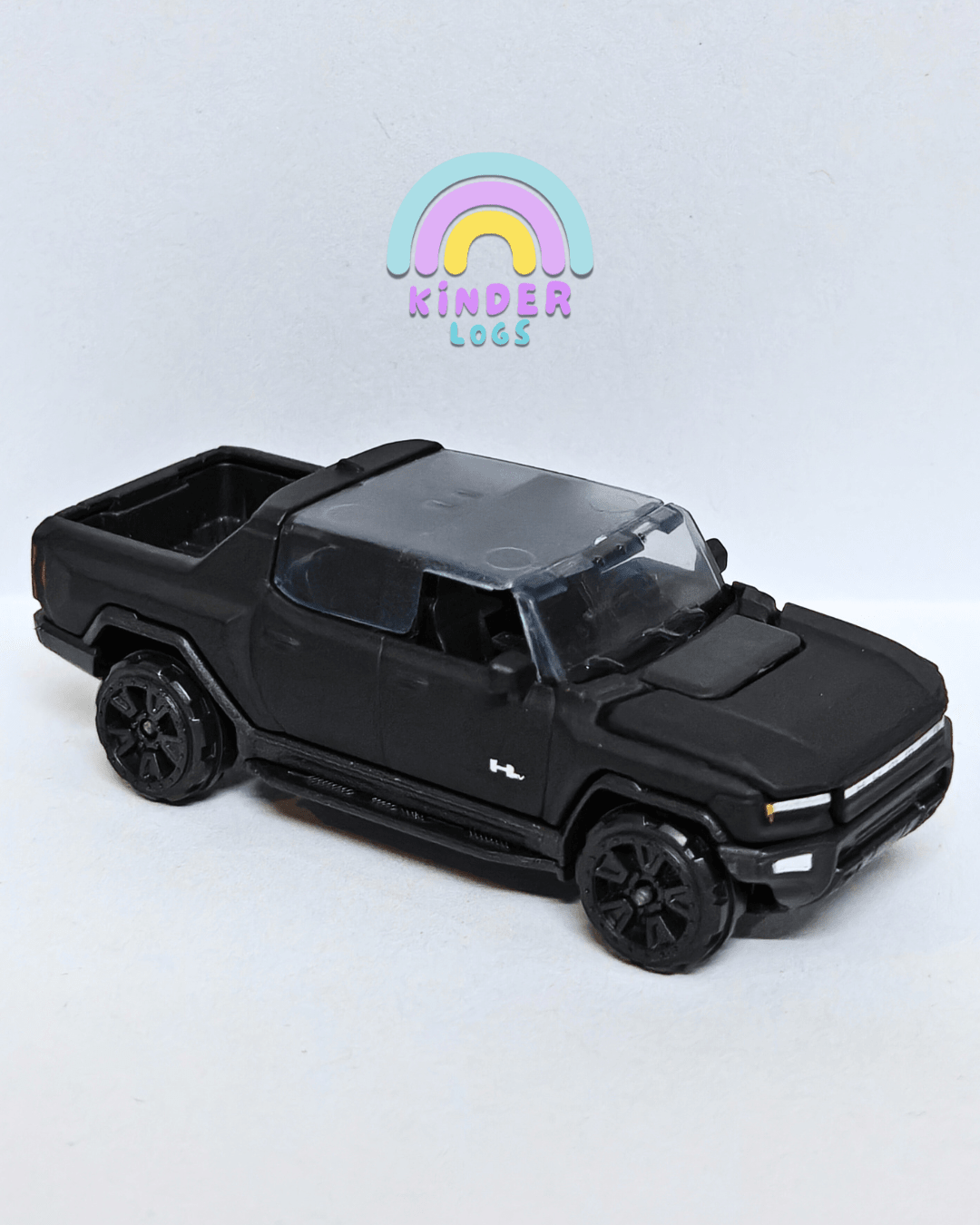 Majorette GMC Hummer EV Black Edition (Uncarded - New) - Kinder Logs
