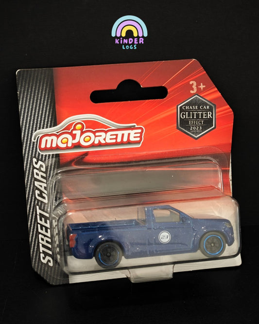 Majorette Isuzu DMAX Pickup Truck (Glitter Effect Chase Car) - Kinder Logs