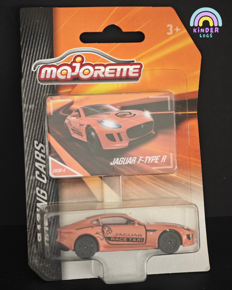 Majorette Jaguar F - Type R Race Taxi - Kinder Logs