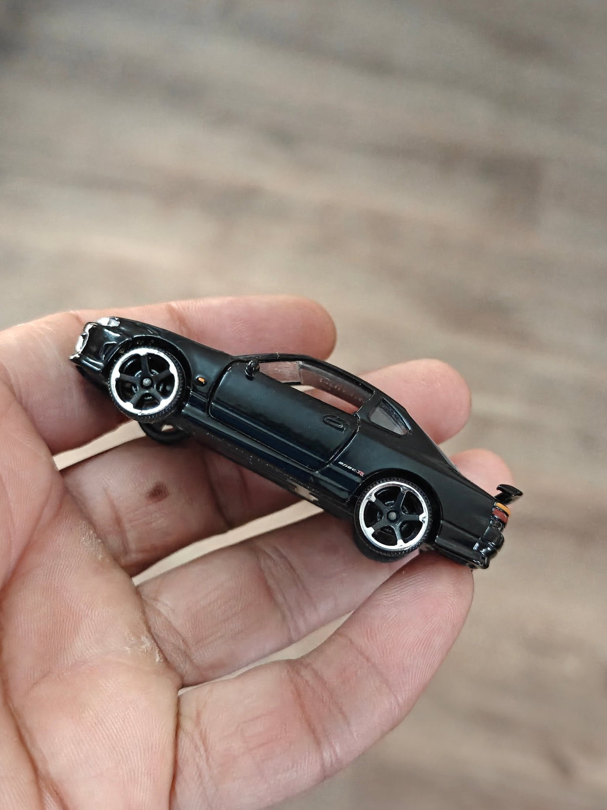 Majorette JDM Nissan Silvia S15 Spec R Aero - Black (Uncarded - New) - Kinder Logs