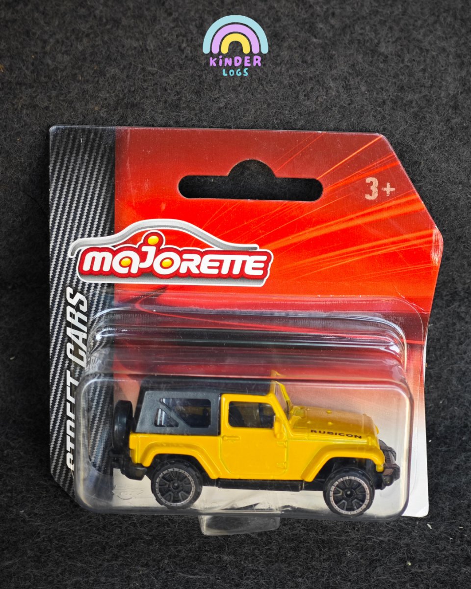 Majorette Jeep Wrangler Rubicon SUV - Kinder Logs