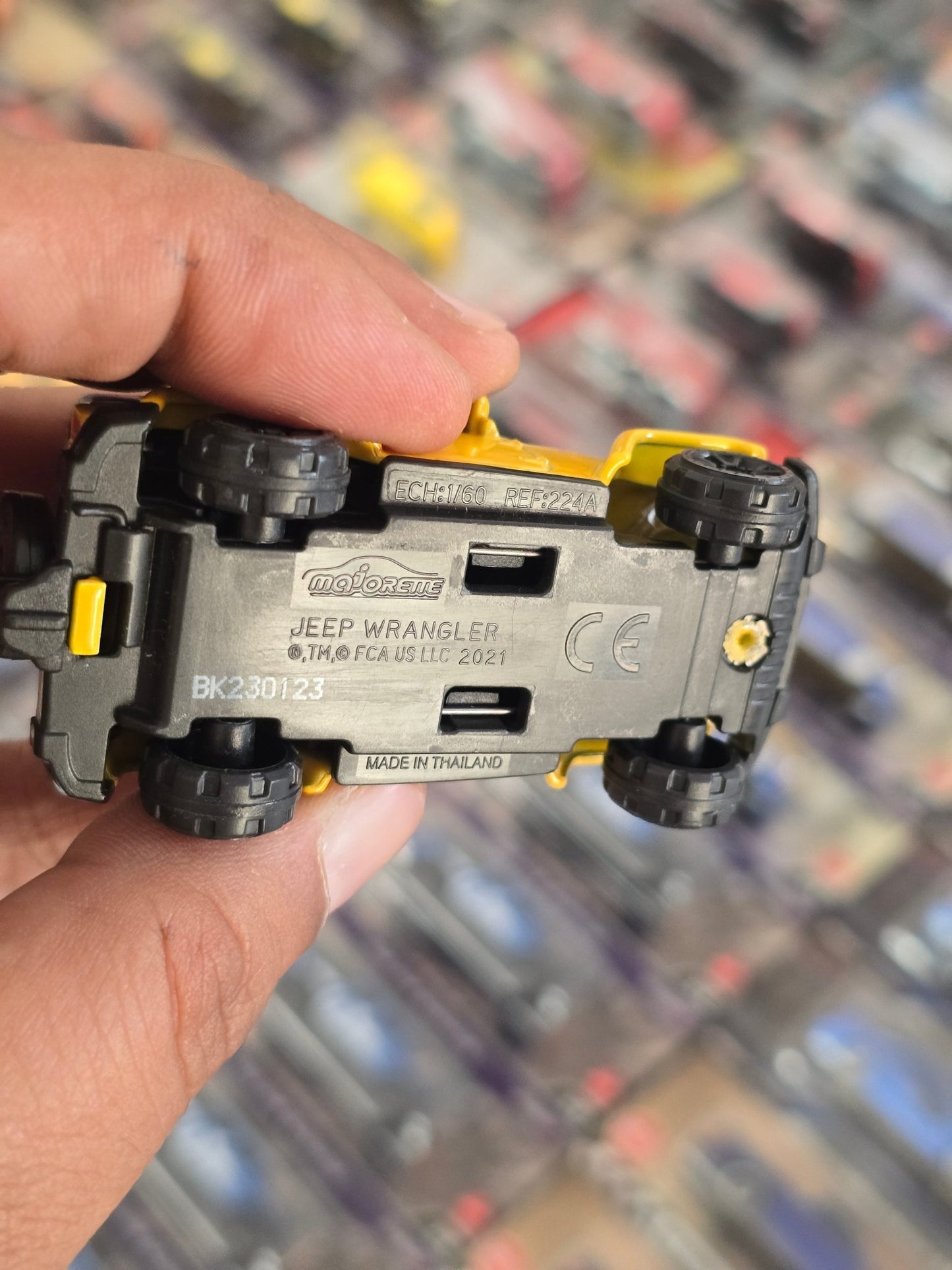 Majorette Jeep Wrangler Rubicon (Uncarded) - Kinder Logs