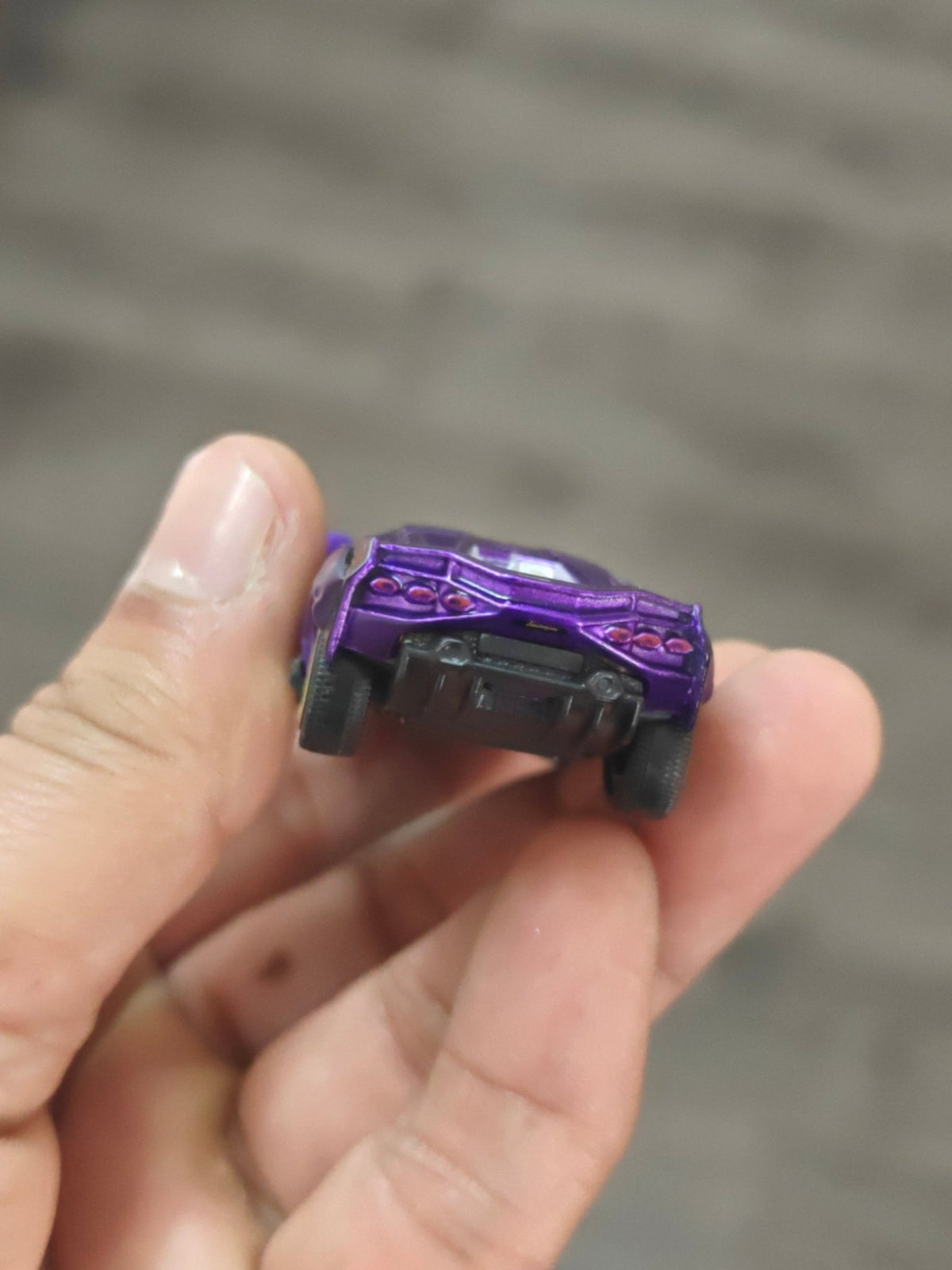 Majorette Lamborghini Sian FKP 37 - Purple (Uncarded - New) - Kinder Logs