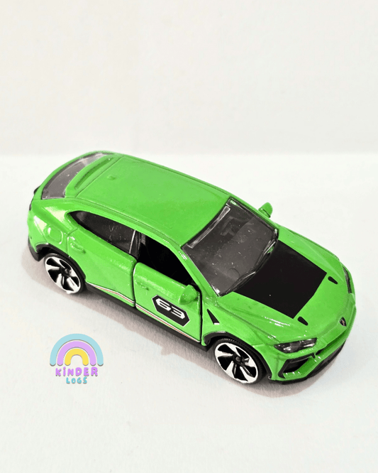 Majorette Lamborghini URUS - Green (Uncarded) - Kinder Logs