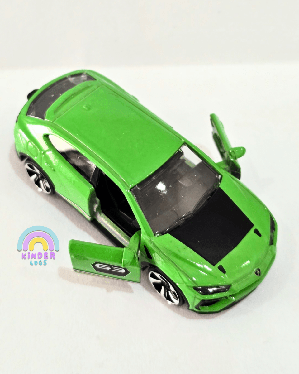 Majorette Lamborghini URUS - Green (Uncarded) - Kinder Logs