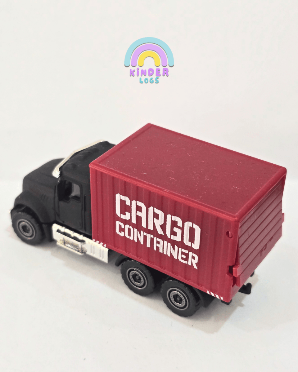 Majorette Mack Granite Truck - Cargo Container (Uncarded) - Kinder Logs