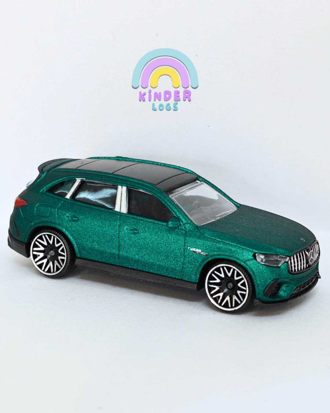 Majorette Mercedes - AMG GLC 63 S - Matte Green (Uncarded - New) - Kinder Logs