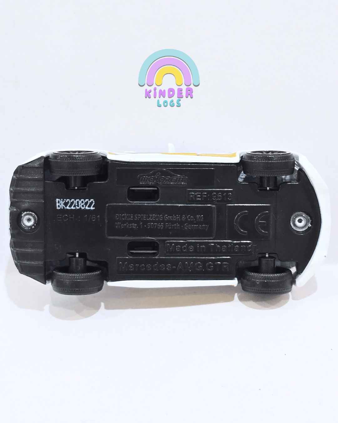 Majorette Mercedes - AMG GTR - White - Gold (Used Car) - Kinder Logs