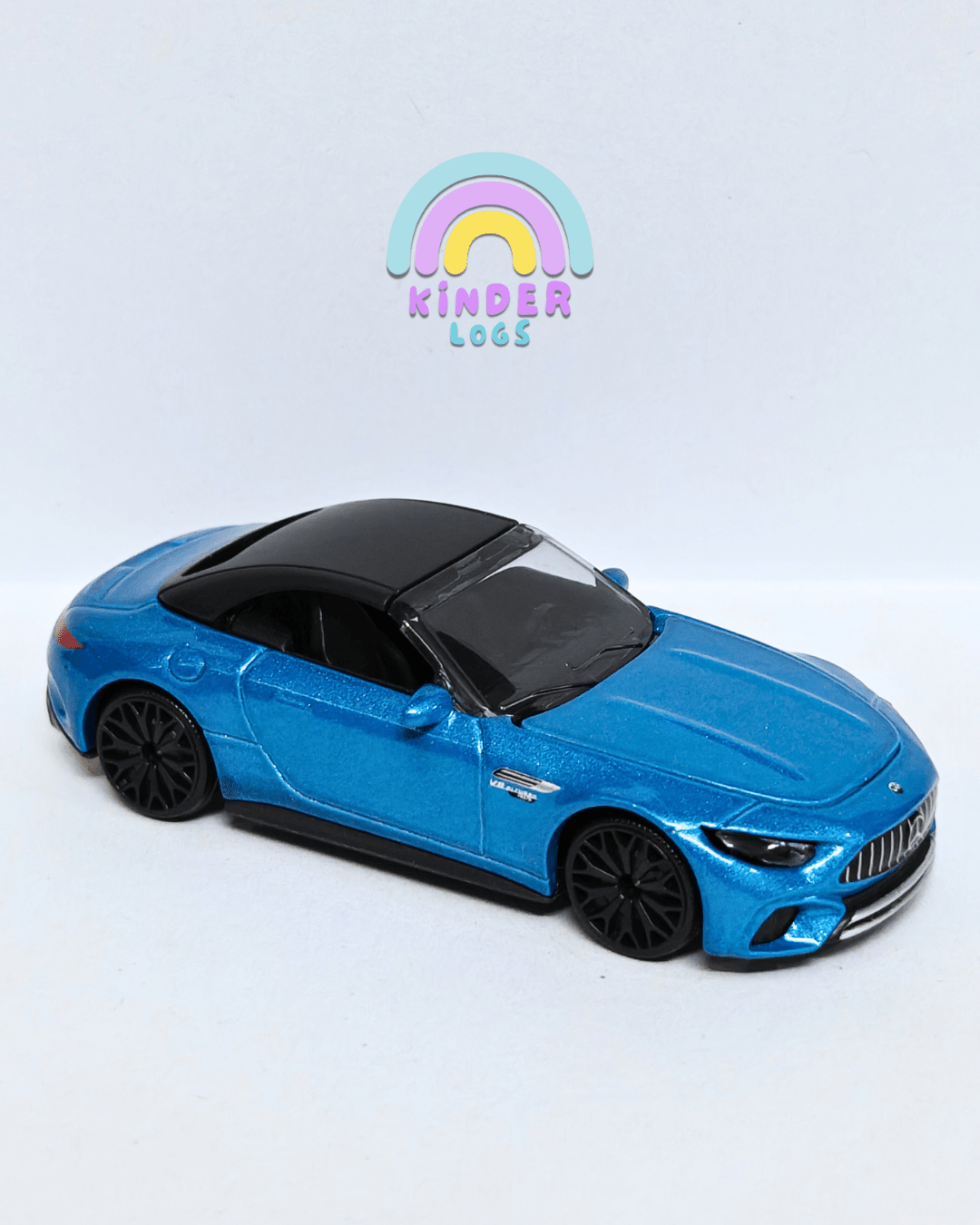 Majorette Mercedes - AMG SL 63 - Blue (Uncarded - New) - Kinder Logs