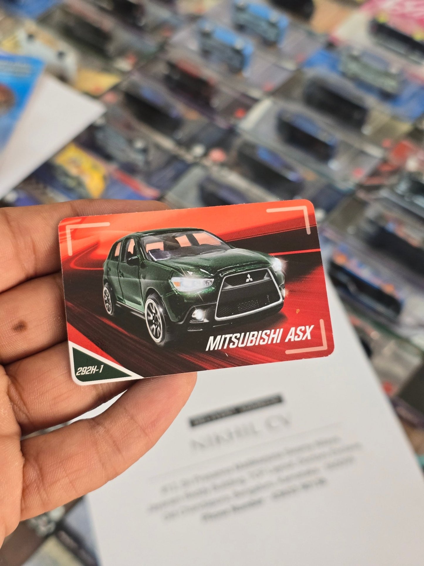 Majorette Mitsubishi ASX - Green (Uncarded) - Kinder Logs