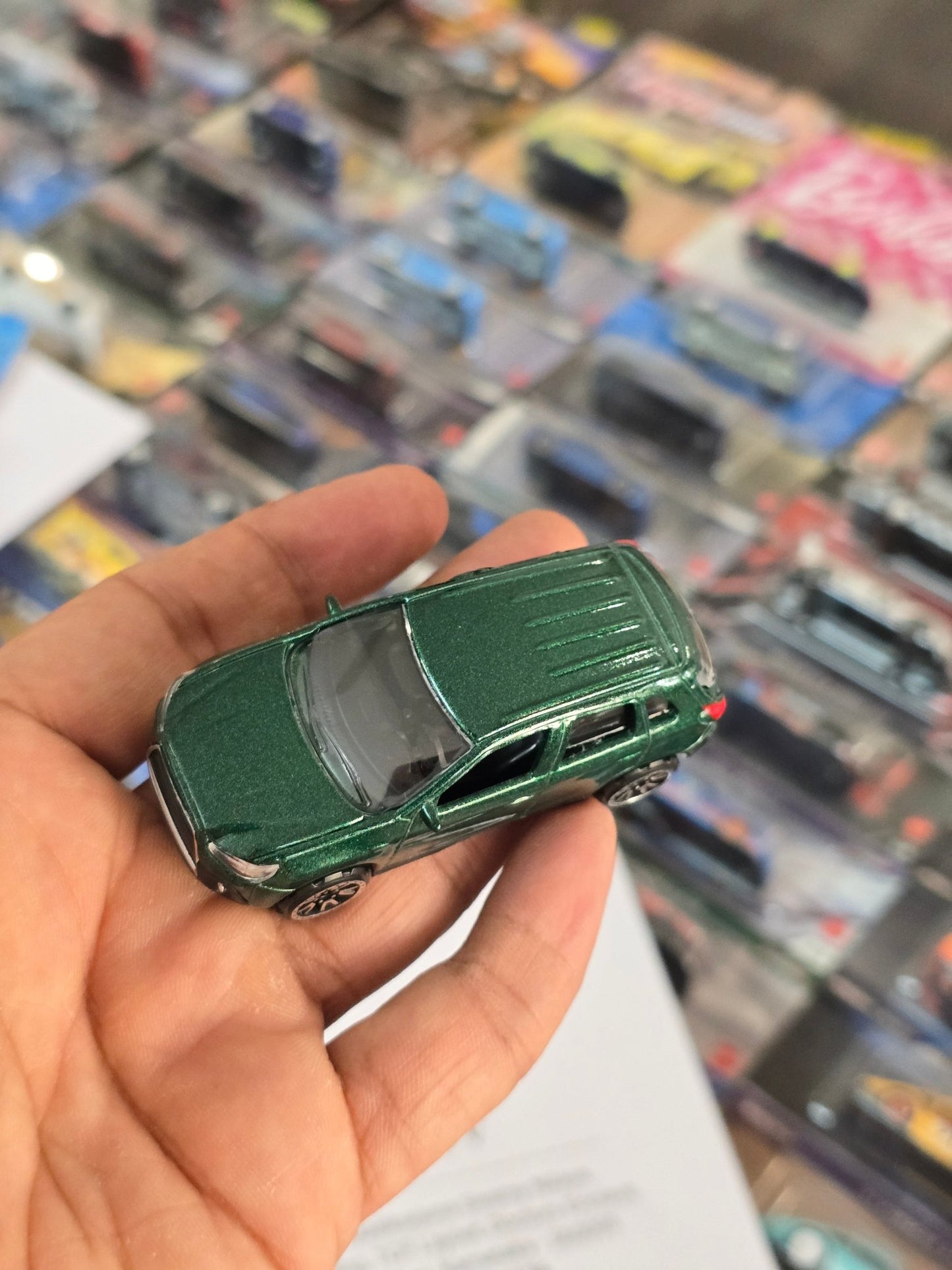 Majorette Mitsubishi ASX - Green (Uncarded) - Kinder Logs