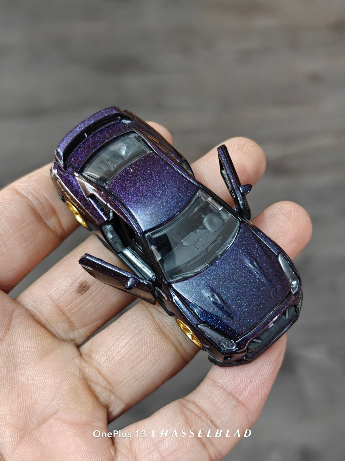 Majorette Nissan GT - R Majomoto - Dark Purple (Uncarded New) - Kinder Logs