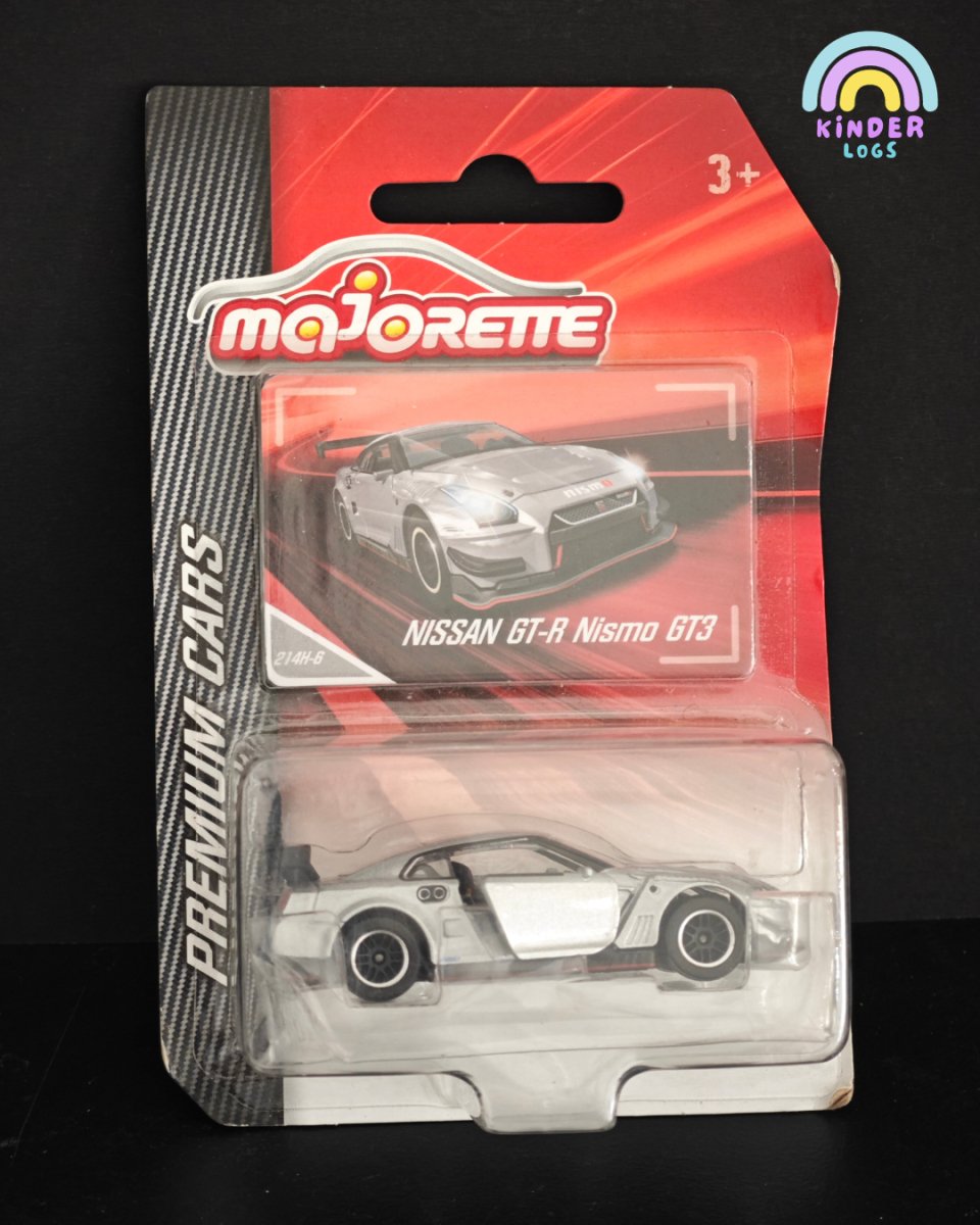 Majorette Nissan GT - R Nismo GT3 Premium Car - Kinder Logs