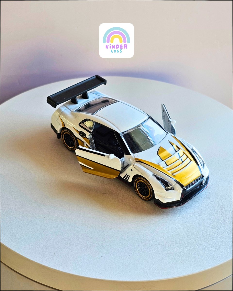 Majorette Nissan GT - R Nismo GT3 (Uncarded) - Kinder Logs