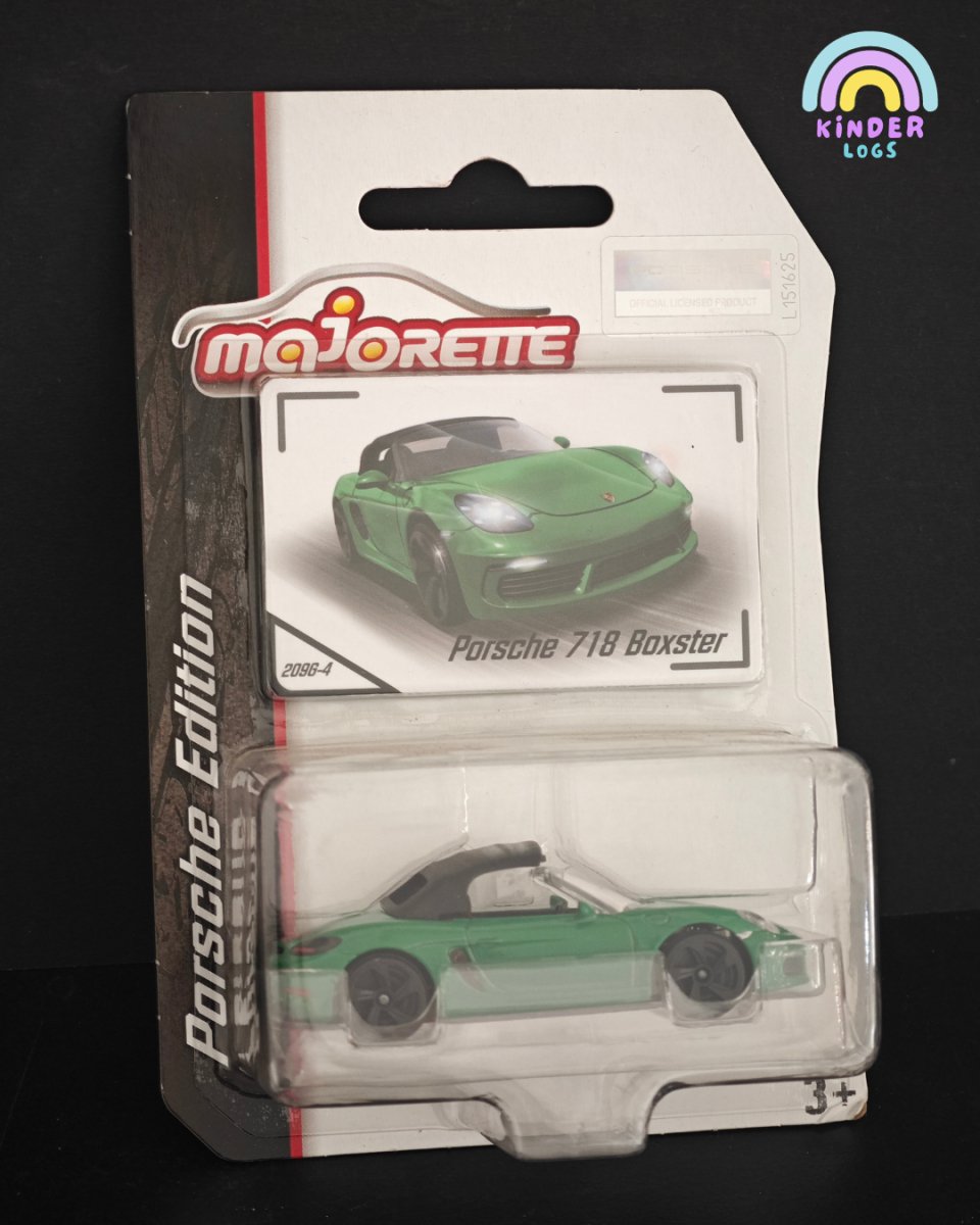 Majorette Porsche 718 Boxster - Kinder Logs