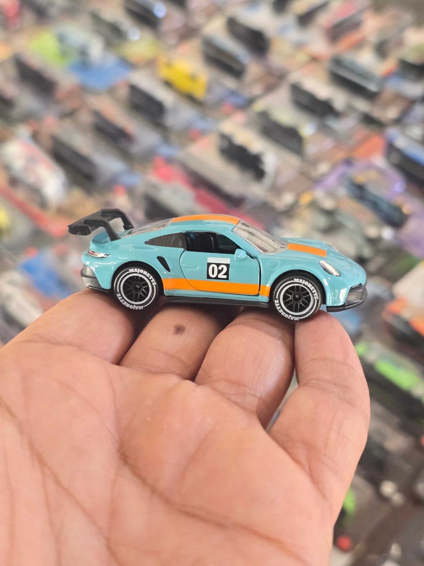 Majorette Porsche 911 GT3 Cup (992) (Uncarded) - Kinder Logs