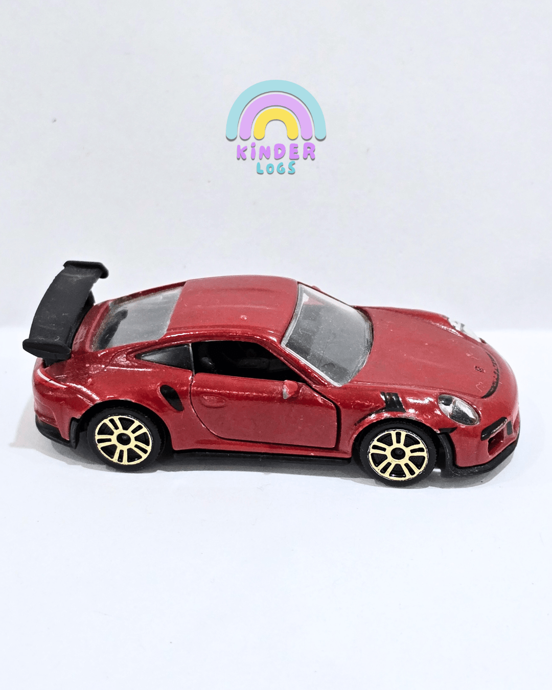Majorette Porsche 911 GT3 RS Color - Shifter (Used Car) - Kinder Logs