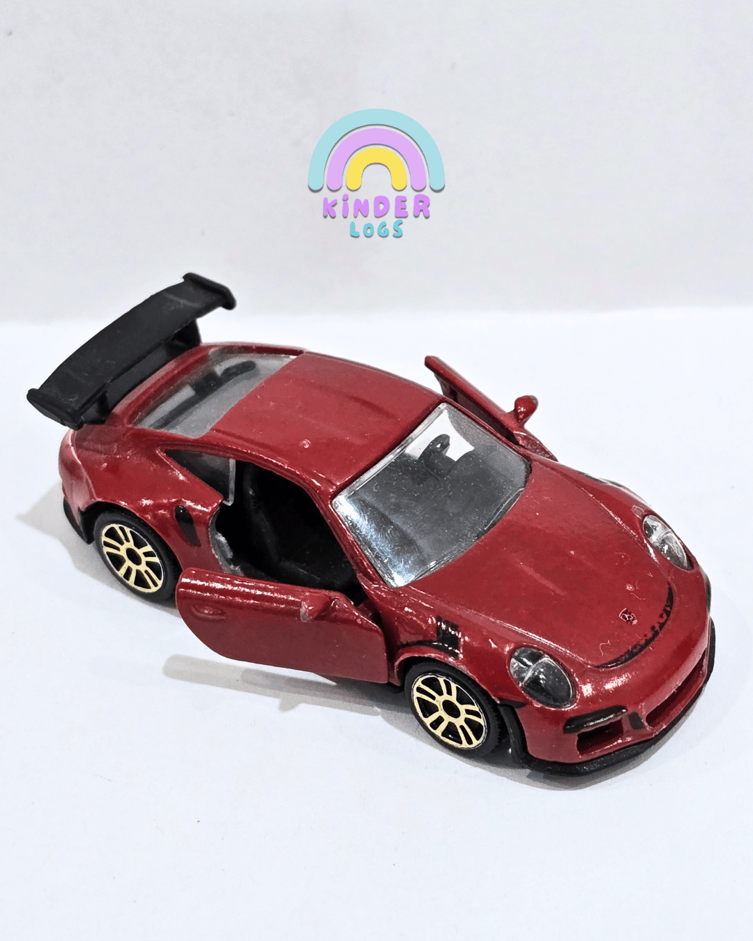 Majorette Porsche 911 GT3 RS Color - Shifter (Used Car) - Kinder Logs