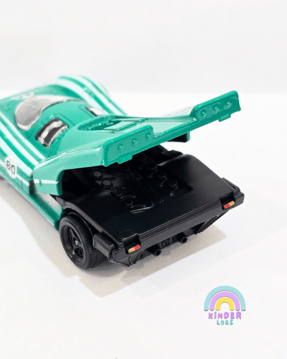 Majorette Porsche 917 - Green Color (Uncarded) - Kinder Logs
