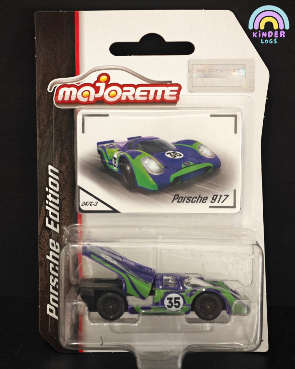 Majorette Porsche 917 Race Car - Porsche Edition - Kinder Logs