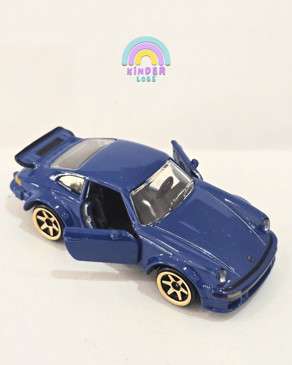 Majorette Porsche 934 - Blue (Uncarded) - Kinder Logs