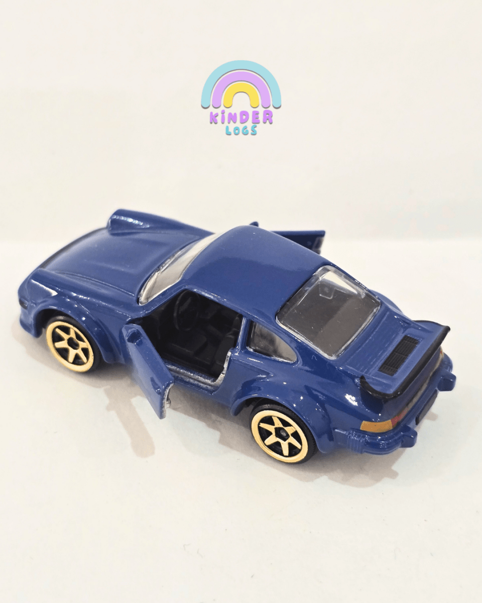 Majorette Porsche 934 - Blue (Uncarded) - Kinder Logs