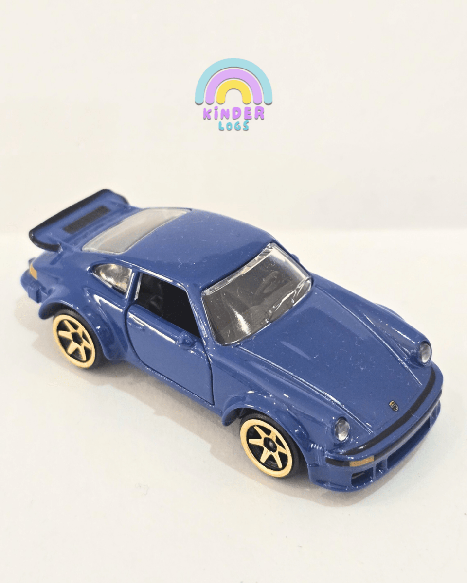 Majorette Porsche 934 - Blue (Uncarded) - Kinder Logs