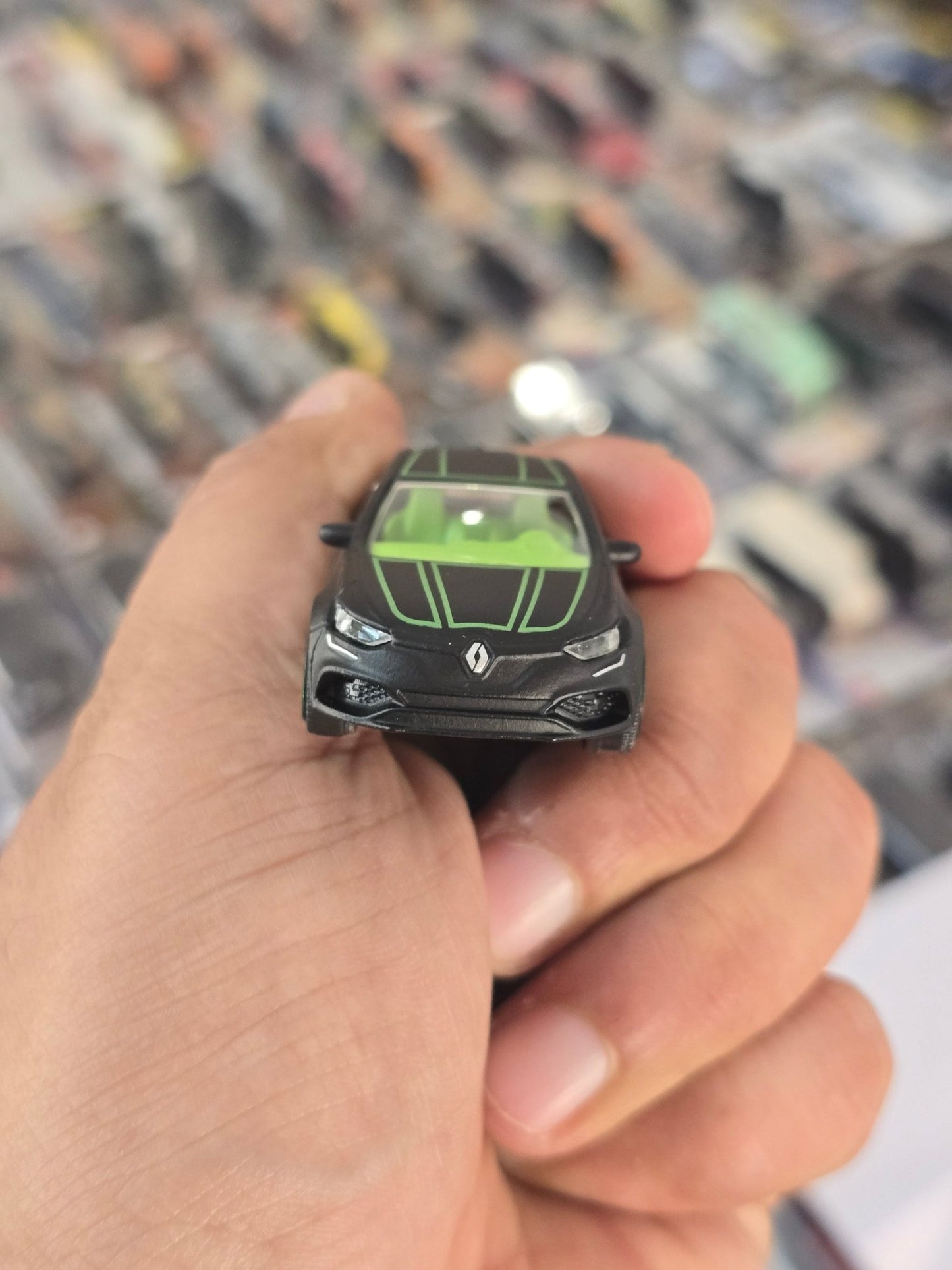 Majorette Renault Megane R.S. Tron Edition (Uncarded) - Kinder Logs