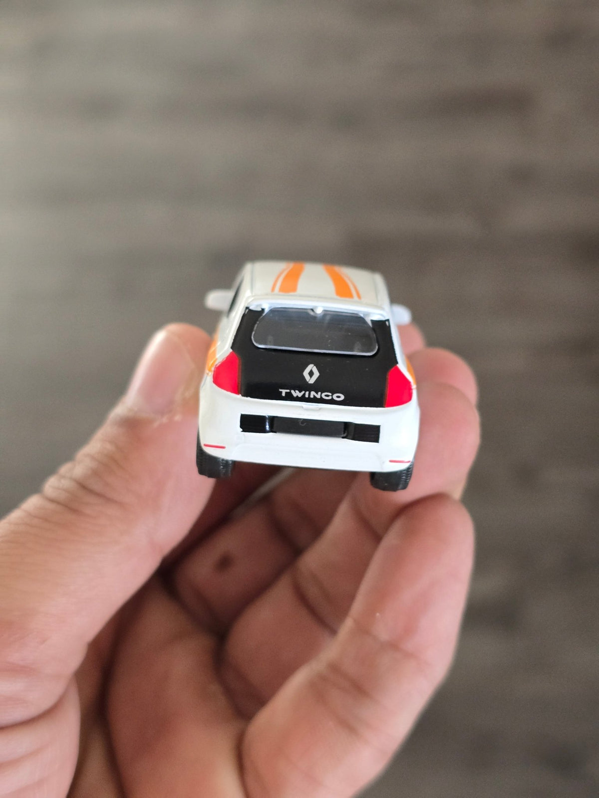 Majorette Renault Twingo - White (Uncarded - New) - Kinder Logs