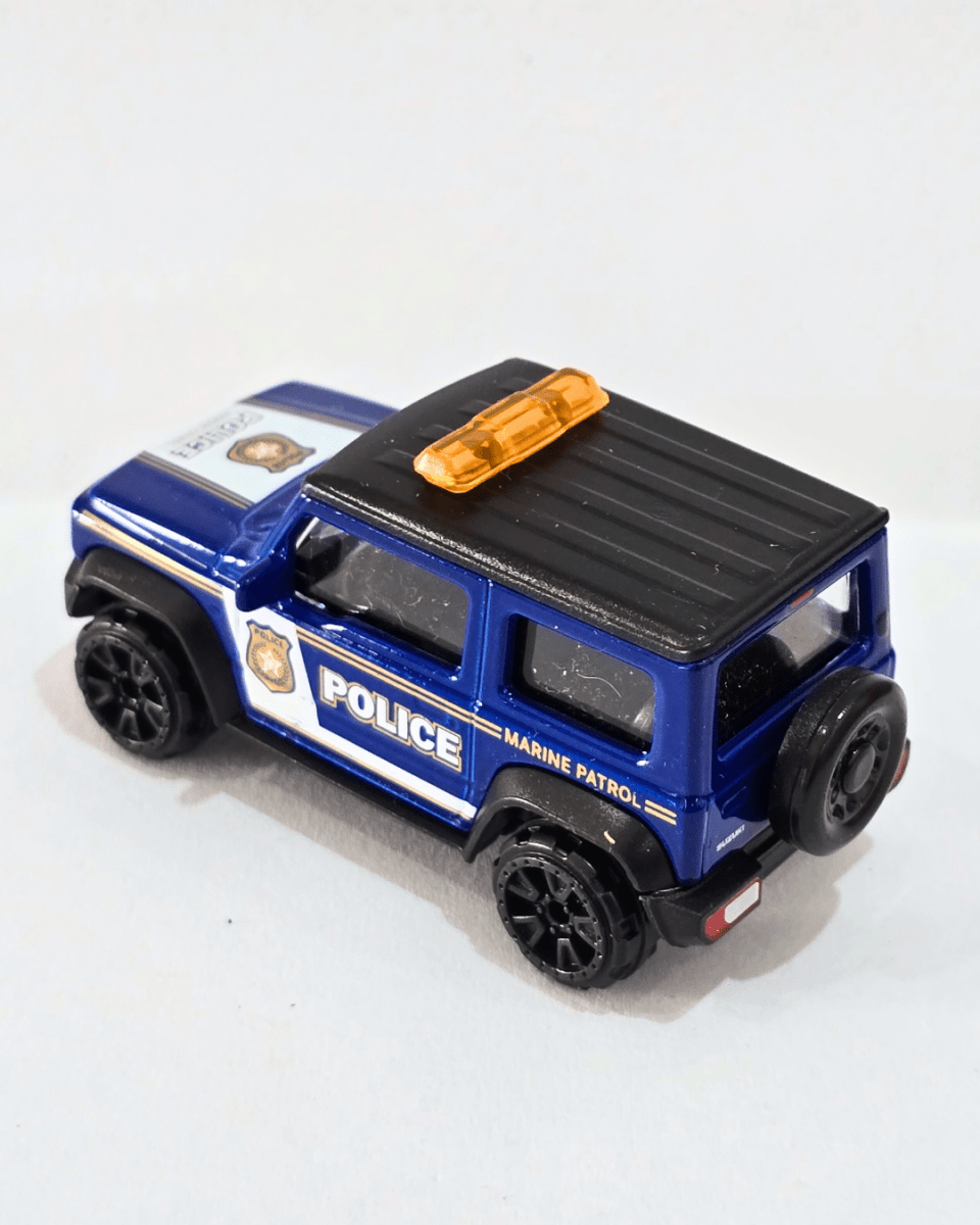 Majorette Suzuki Jimny Police (Uncarded) - Kinder Logs