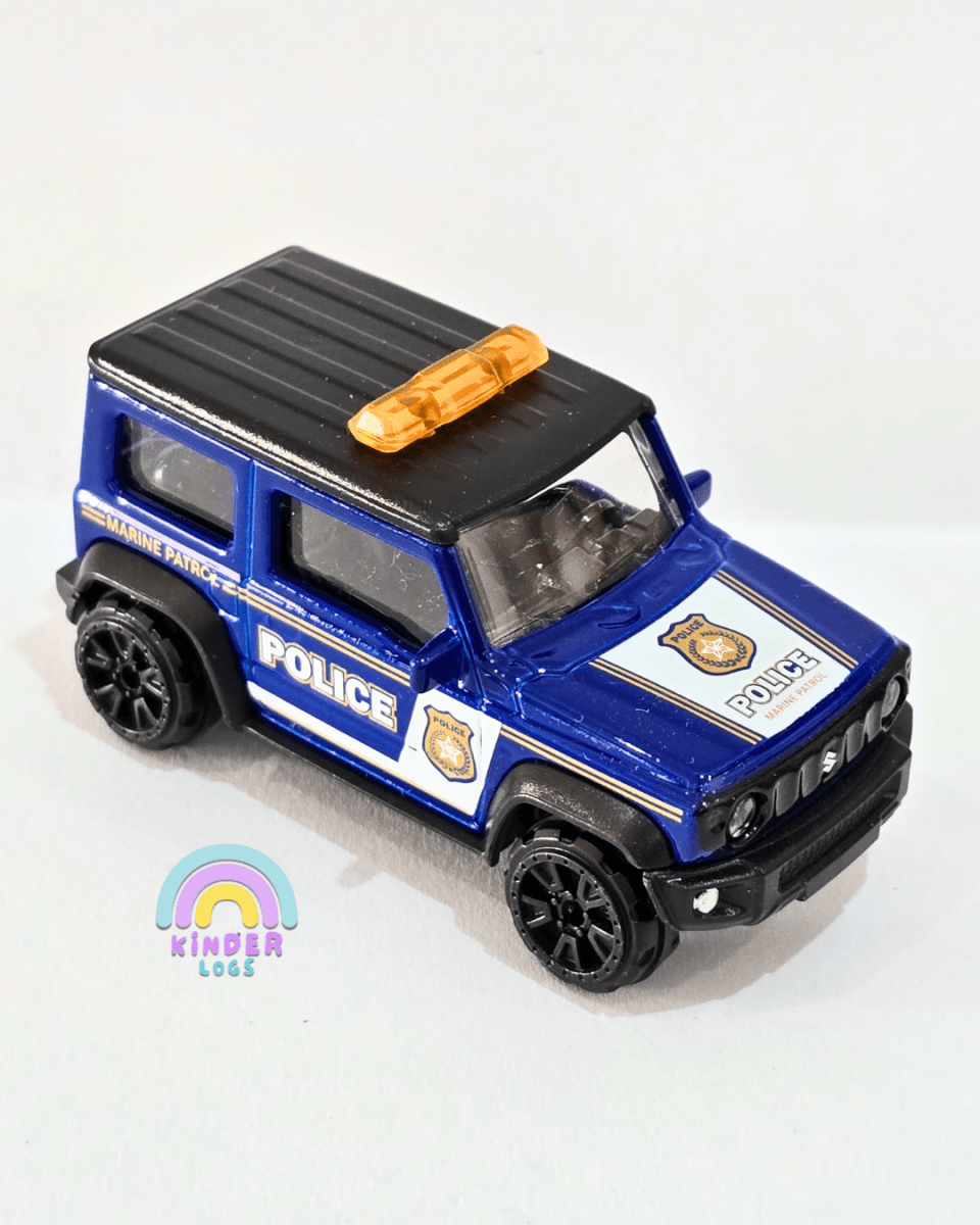 Majorette Suzuki Jimny Police (Uncarded) - Kinder Logs