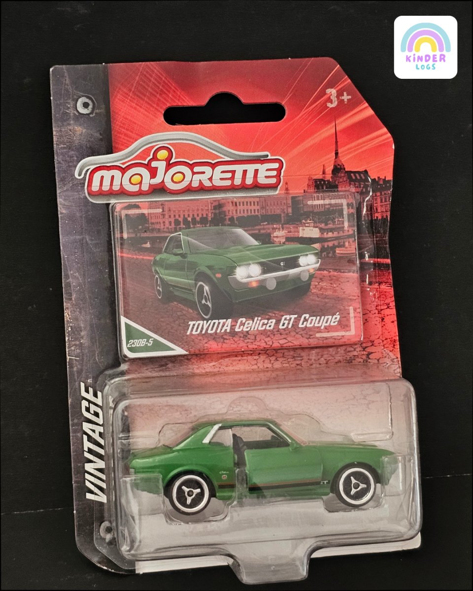 Majorette Toyota Celica GT Coupe (Vintage) - Kinder Logs