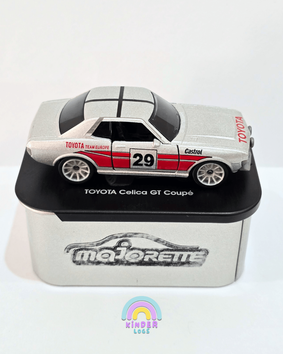 Majorette Toyota Celica GT Coupe - With Metal Box (Uncarded) - Kinder Logs