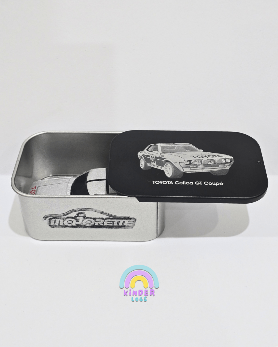 Majorette Toyota Celica GT Coupe - With Metal Box (Uncarded) - Kinder Logs