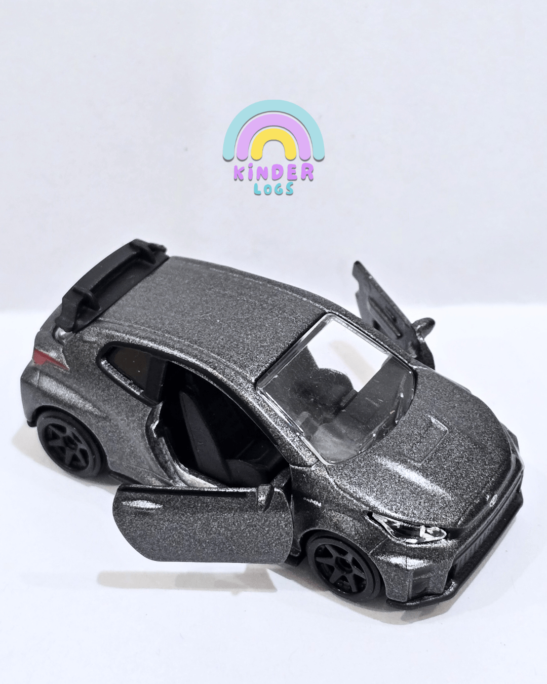 Majorette Toyota GRMN Yaris - Grey (Uncarded) - Kinder Logs