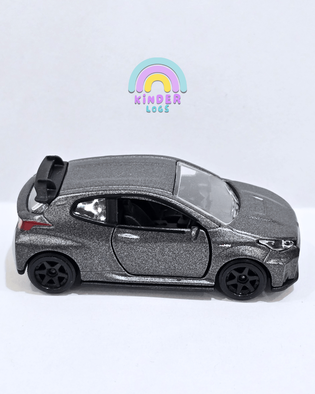 Majorette Toyota GRMN Yaris - Grey (Uncarded) - Kinder Logs