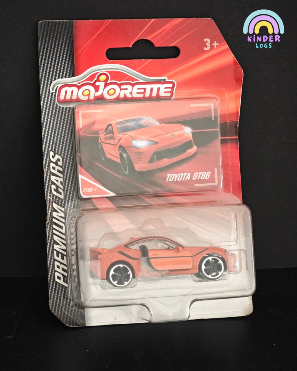 Majorette Toyota GT86 Premium Car - Kinder Logs