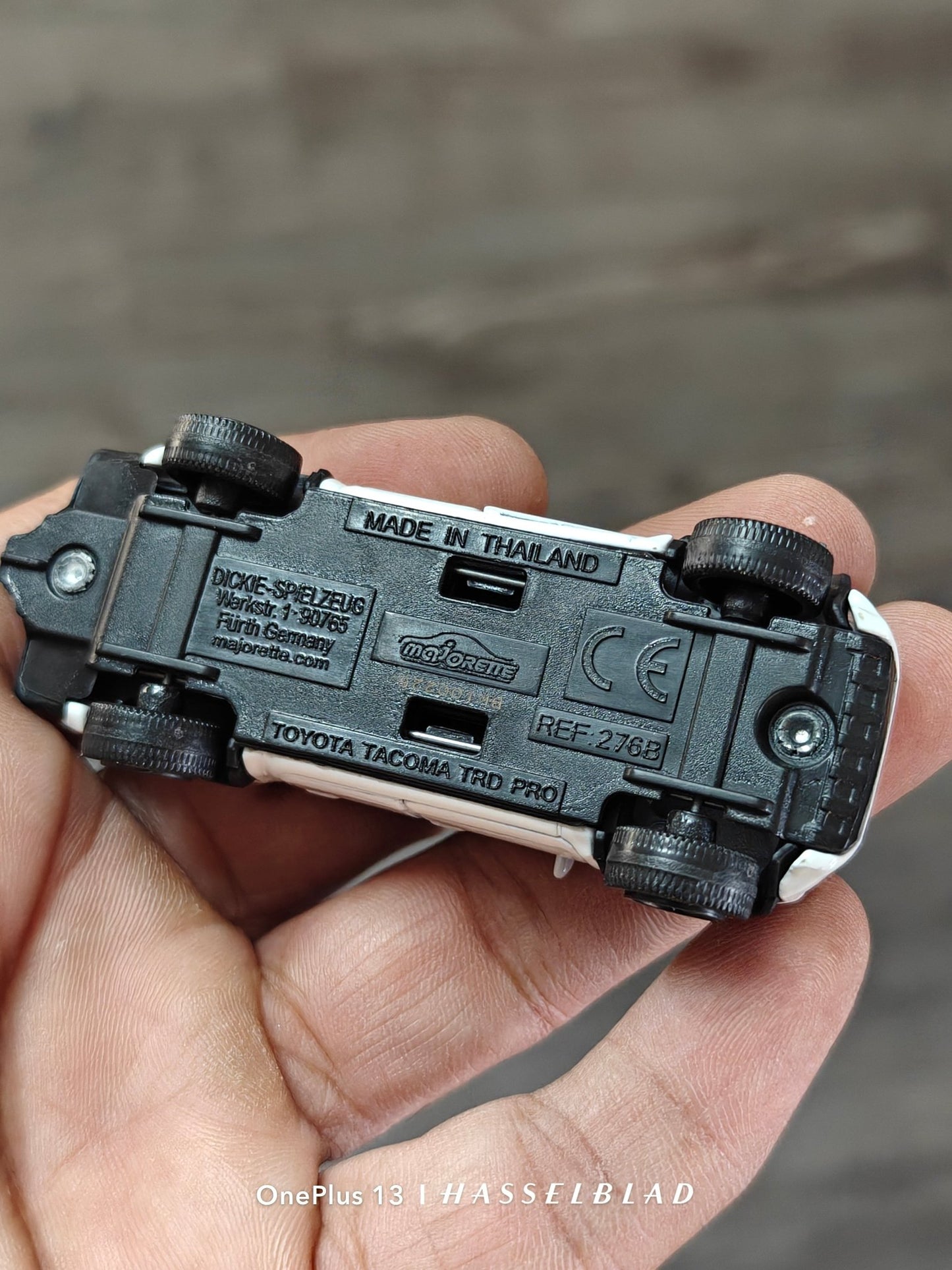 Majorette Toyota Tacoma TRD Pro - White (Uncarded - New) - Kinder Logs