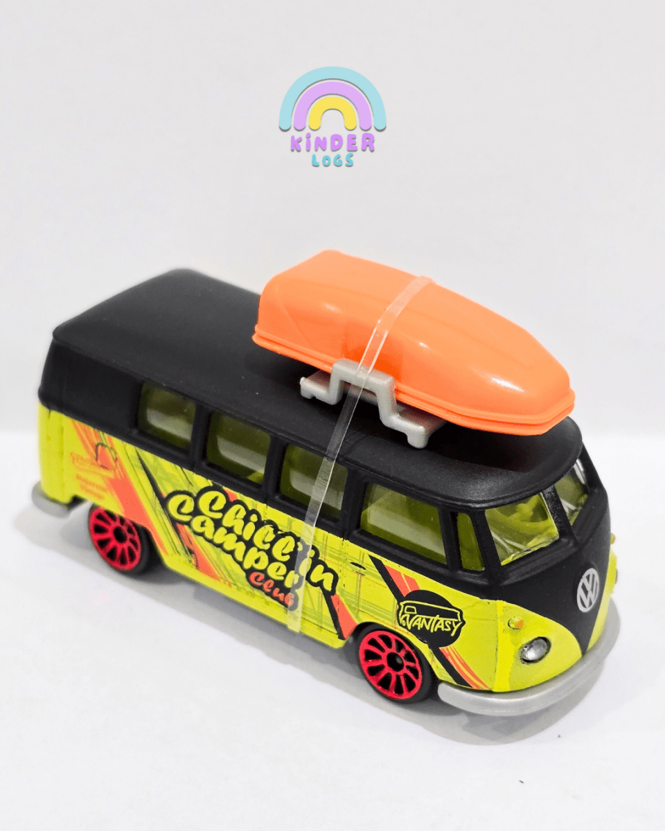 Majorette Volkswagen Bus - Chilling Camper Club (Uncarded) - Kinder Logs
