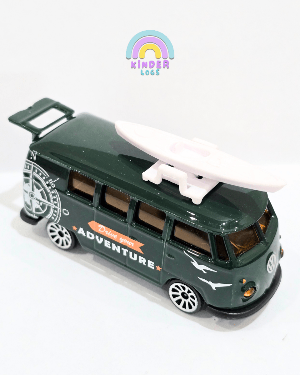 Majorette Volkswagen Bus - Drive Your Adventure (Uncarded) - Kinder Logs