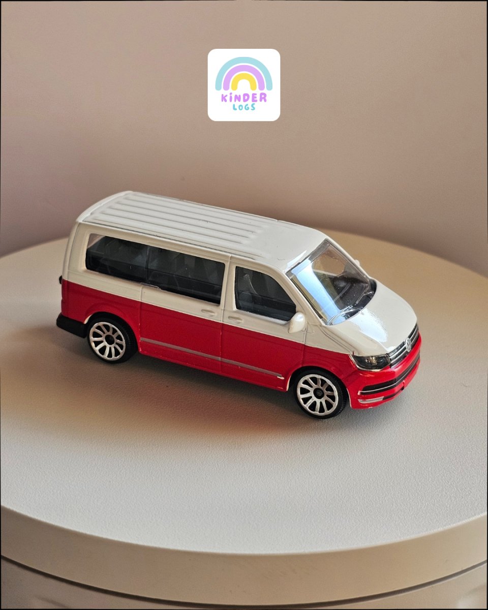 Majorette Volkswagen Bus New Model (Uncarded) - Kinder Logs