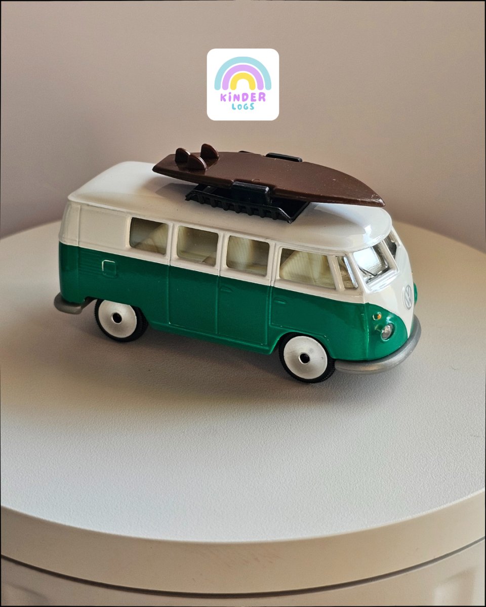 Majorette Volkswagen Bus (Uncarded) - Kinder Logs