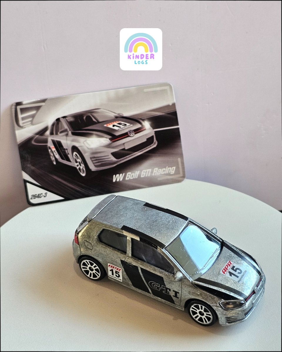Majorette Volkswagen Golf GTI Racing (Uncarded) - Kinder Logs