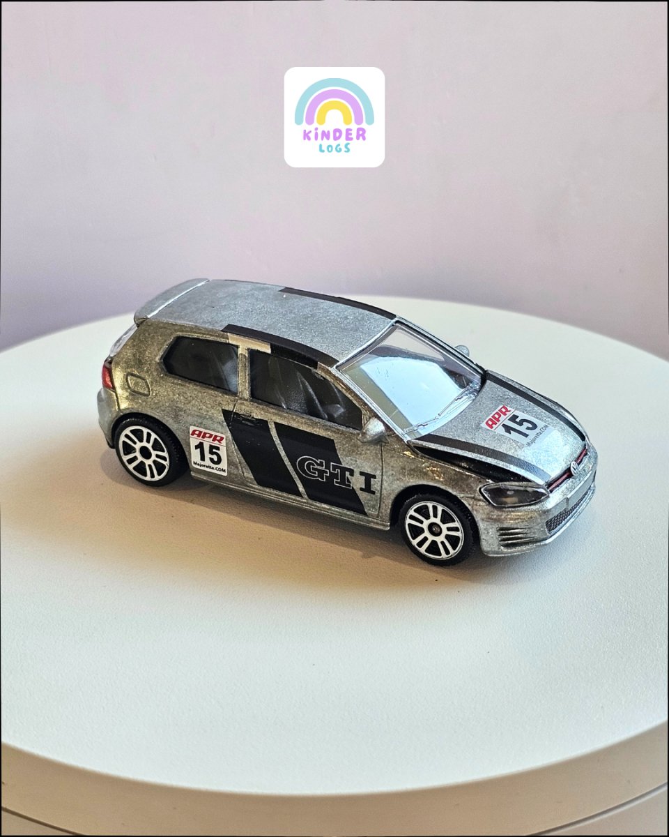 Majorette Volkswagen Golf GTI Racing (Uncarded) - Kinder Logs