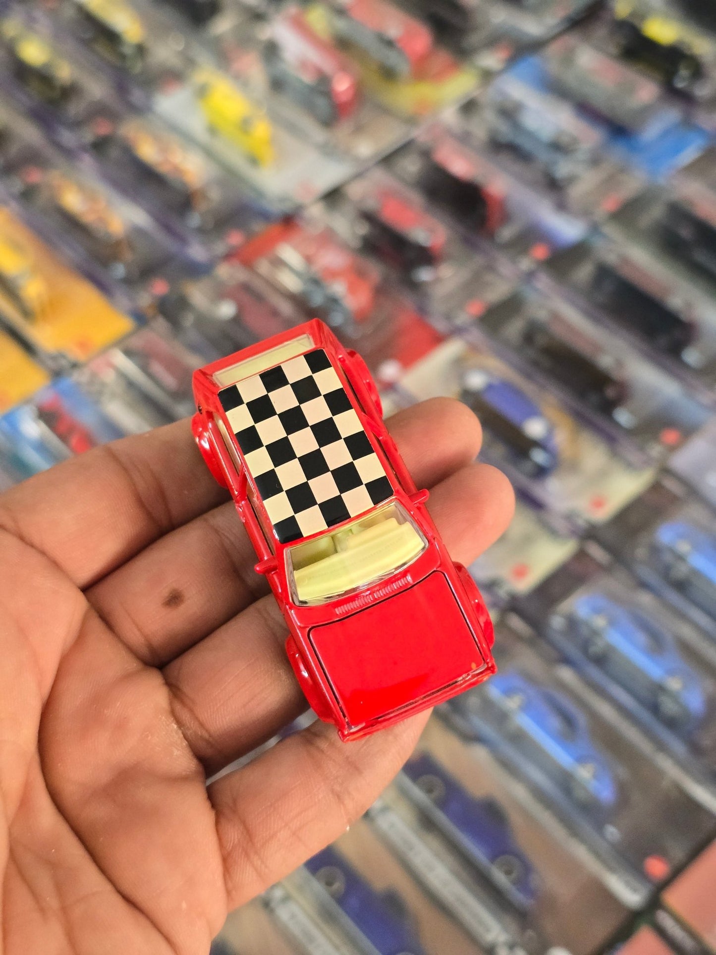 Majorette Volkswagen Golf - Red - With Metal Box (Uncarded) - Kinder Logs