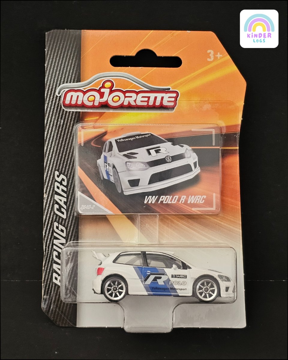 Majorette Volkswagen Polo R WRC - Kinder Logs