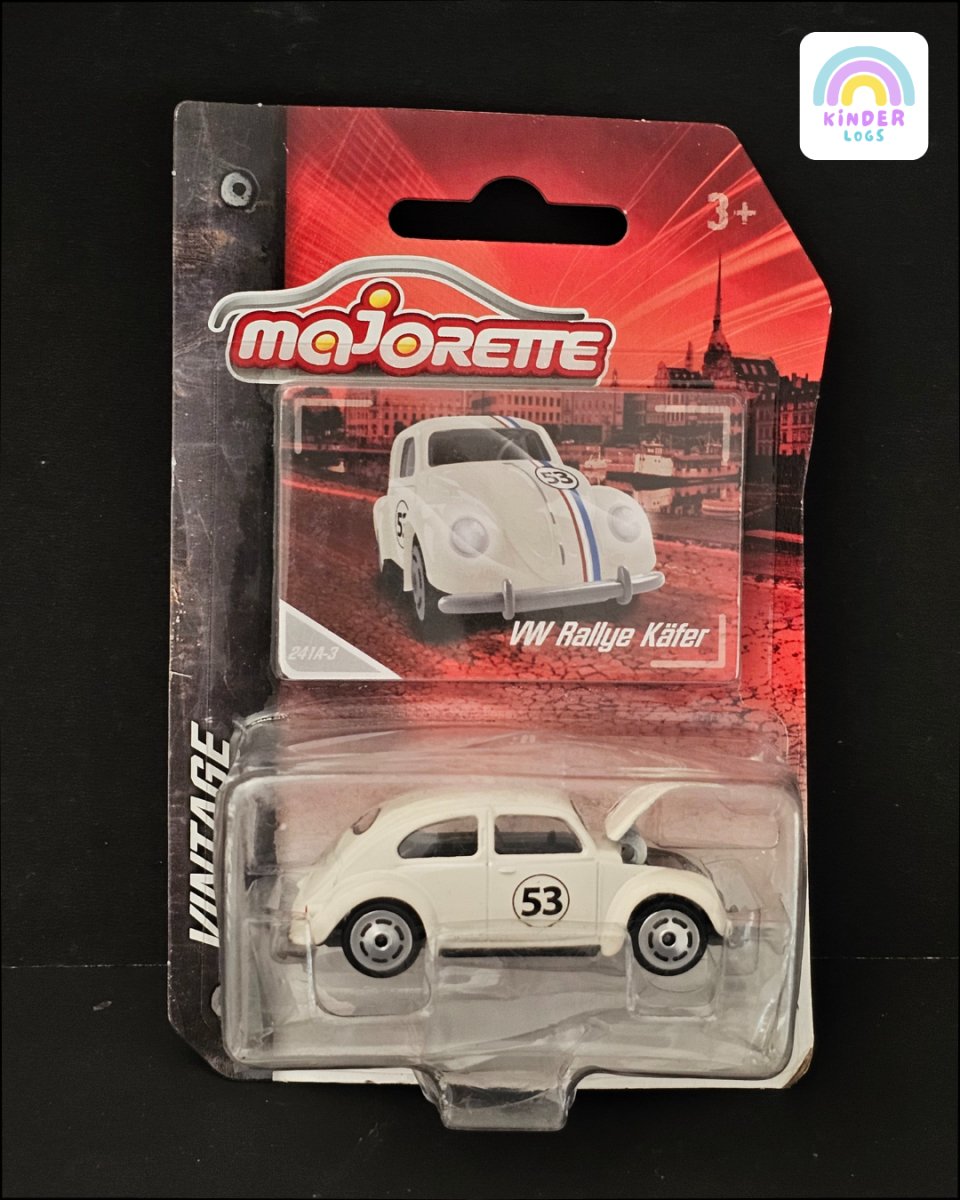 Majorette Volkswagen Rallye Kafer Beetle - Kinder Logs
