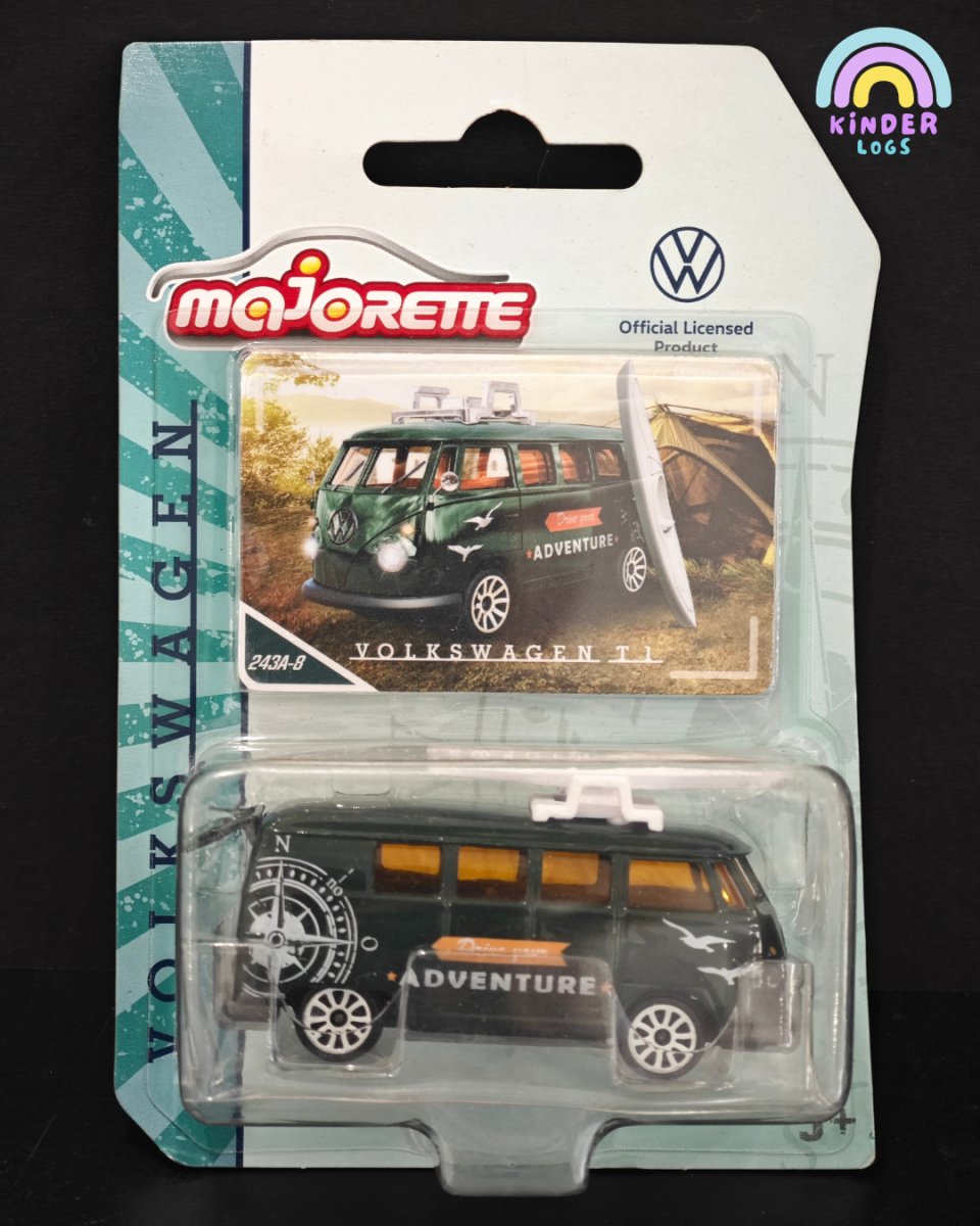 Majorette Volkswagen T1 Van - Kinder Logs